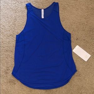 New Lululemon Sculpt Tank II Royal Blue